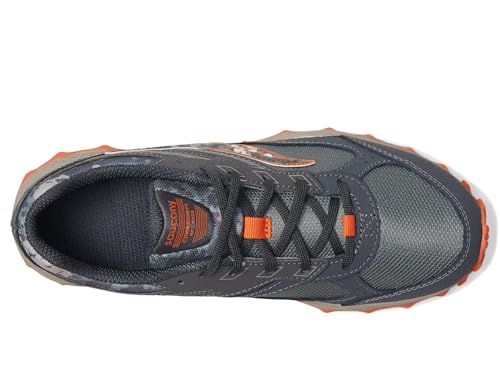 Saucony Cohesion TR14 LTT Trail Running Shoe (Little Big Kid) Sneaker, Olive/Camo, 6 US Unisex2