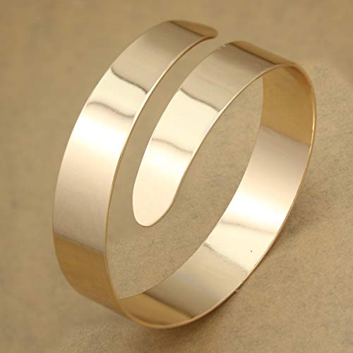 RechicGu Egypt Arm Cuff Armlet Armband Bangle Bracelet Egypt Cleopatra Swirl Snake Upper2