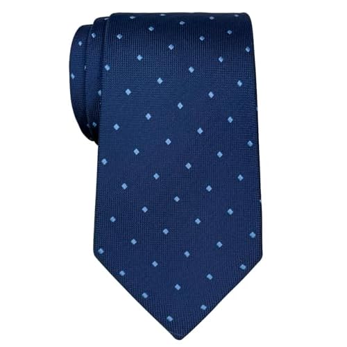 Retreez Retro Square Dots Woven Men’s Tie Necktie