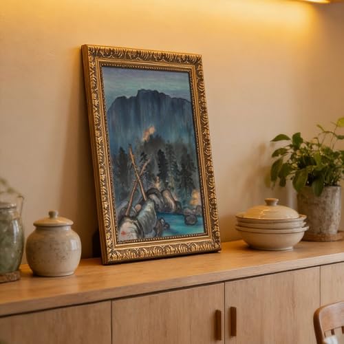 Toile Merced River Obata pour embellir un mur de bureau vide sans effort - 6