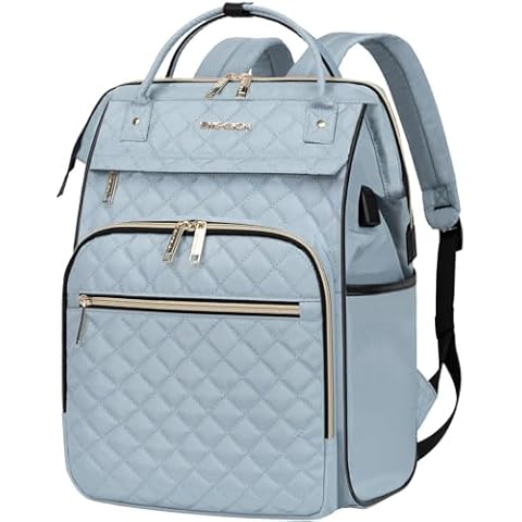 EMPSIGN Large Laptop Backpack with USB Port Cover