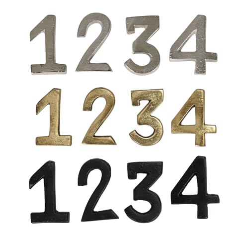 NETPROSHOP Kerzenpin Zahlen 1-2-3-4 zum Anstecken an Kerzen Advent 2cm...