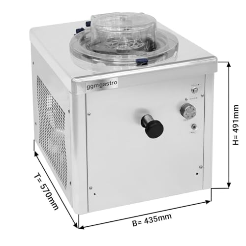 GGM Gastro | EMS10 | Eismaschine - 10 Liter/h - 1,1 kW – Bild 5