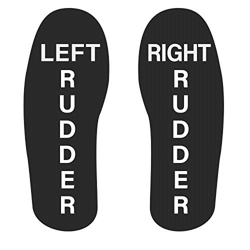 Left Rudder, Right Rudder Aviation Themed Airline Uniform | Premium Dress Socks | Aviation Gifts | Pilot Gifts | Single Pair Black Large3