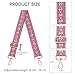 Dksongr Purse Straps Replacement Crossbody Wide Bag Strap for Purses Adjustable shoulder Straps for Women Handbags
