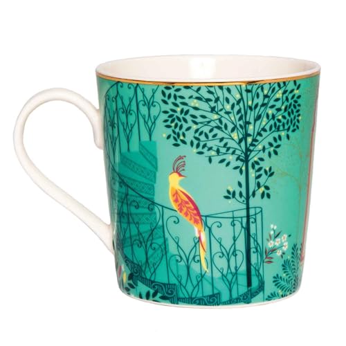 Mug Portmeirion Sara Miller India 12Oz Elephant Green miniatura 3