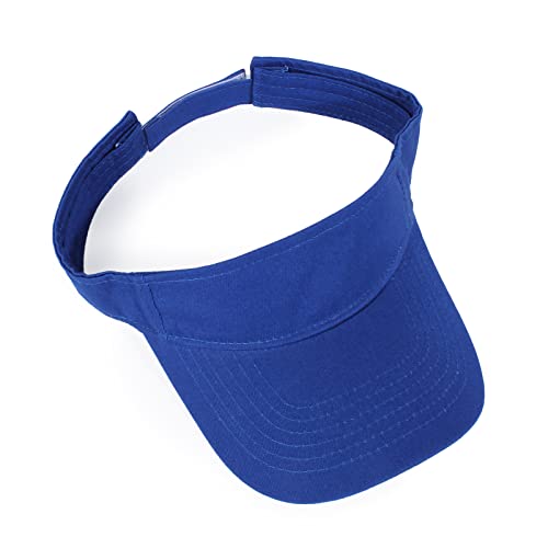 Image of HH HOFNEN Sports Sun Visor Hats Cotton Twill Ball Adjustable Sun Caps for Men Women