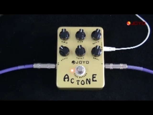 JOYO JF-13 AC Tone Pédale Distorsion Vintage Amp Simulator AC30 British Rock