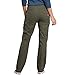 Dickies Women's Stretch Duck Double Front Carpenter Pant, Rinsed Moss Green, 2