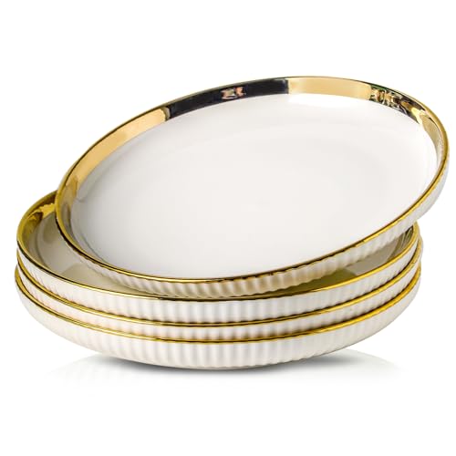 LETAOTAO Dinner Plates, Ceramic dinner Plate Set...