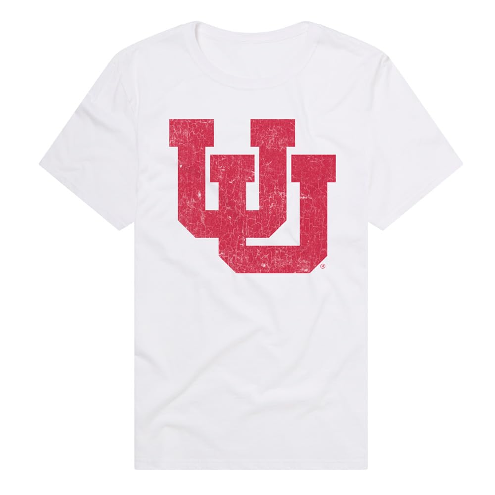 Campus LabCollegiate Simple Distressed Official NCAA Classic Ring-Spun T-Shirt Unisex for Men & Women Collection