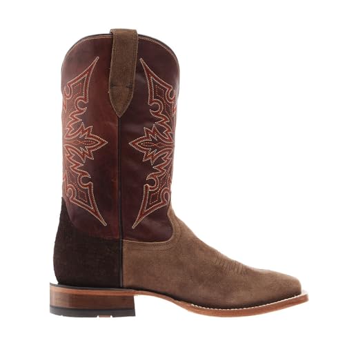 Ariat Men's Circuit Gritty Ranch Brown Vamp 12in Hickory Smoke Top4