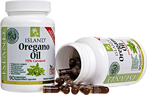 Island Nutrition ORC75 Oregano Oil Capsules, Organic Ingredients - Super-Strength, Grown In Spain, 90-Ct Liquid-Filled thumb #4