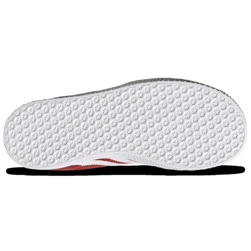 Adidas Originals Gazelle 2 - Boys' Preschool (IF9809, White/Gold Metallic/Better Scarlet)4