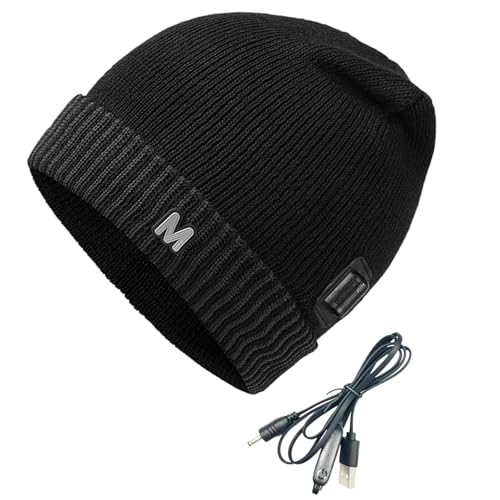 Bonnet chauffant USB réglable pour promenades hivernales des enfants et grands-parents