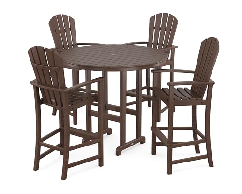 POLYWOOD® Palm Coast Bar Set, Mahogany