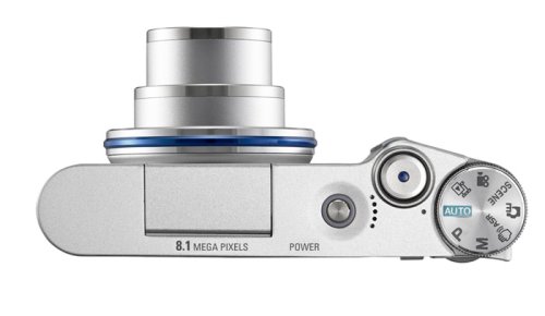 Samsung NV8 Digitalkamera (8 Megapixel, 3-Fach Opt. Zoom, 6,4 cm (2,5 Zoll) Display) Silber – Bild 7