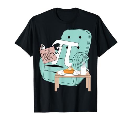 Never Ending Funny Story Pi Day Celebration Matemáticas Camiseta