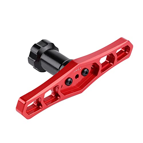 Aluminum 7075 +1mm Hex with Brake Disk for Traxxas 1:10 Ford GT 4-TEC 2.0 83056-4/4-TEC 3.0 Corvette STINGARY 93054-4 Upgrade Parts - Silver