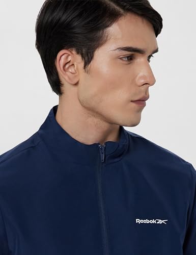 Image of Reebok Men's Training - Woven Core Tracksuit-2 - Workout Sporty Full Set with Jacket and Pants