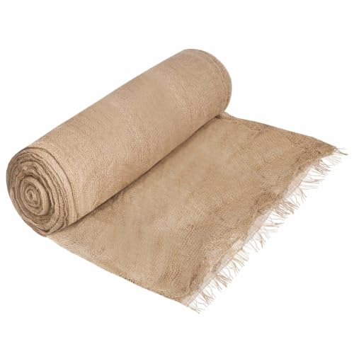 Material ecologico para manualidades en rollo de yute natural grande 2