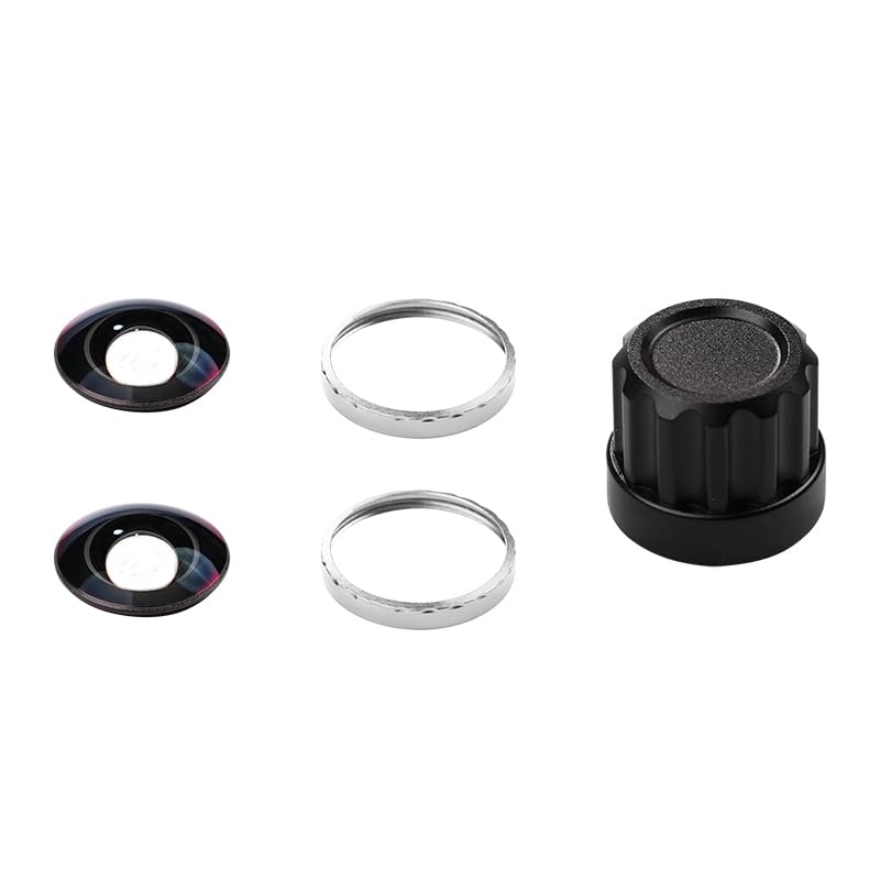 Lens Replacement Kit for Insta360 X5, Portbale [2 Pcs] Optical Glass Cover with Removal Tool + 2 Gray Base, Easy Installation, Lens Guard Camera Kit for Insta 360 X5 Accessories