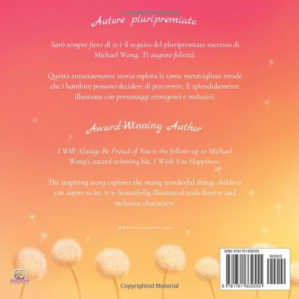 Sarò sempre fiero di te: Edizione italiano-inglese (I Will Always Be Proud of You: Italian-English edition) (La serie Amore incondizionato (italiano-inglese)) (Italian Edition) Paperback – July 6, 2022 - Image 3