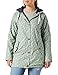 Produktbild Ankerglut Damen Friesennerz Regenmantel Kapuze Gefüttert Wasserdicht Wetterfest Übergangsjacke #ankerglutwolke Regenjacke, slategray, 46