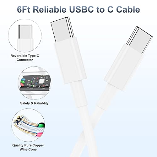 iPhone 17 16 15 Fast Charger 20W USB C Charging Block for Apple iPhone 17 Pro Max 17 Air 16 - image 3