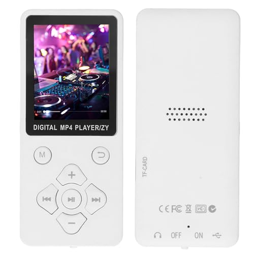 MP3�v���[���[ ���y�v���[���[�A Bluetooth5.0�Ή� MP3 ���y�v���C���[ 32GB�t�� 128GB�g���Ή��A1.8 �J���[�X�N���[��������� MP4 �v���[���[ �f�W�^�� �I�[�f�B�I �v���[���[�AHiFi �T�E���h���y�v���[���[�A���y���D��