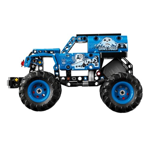 Image of LEGO Technic Monster Jam Grave Digger Fire and Ice - Pull-Back Truck Toy - 42219