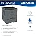 Brother Monochrome Laser Printer, HL-L6200DWT, Duplex Printing, Mobile Printing, Dual Paper Trays, Wireless Networking, Amazon Dash Replenishment Ready,Black/gray