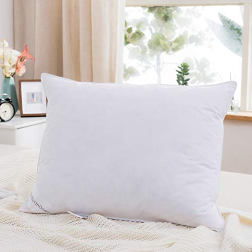Almohada plumón de ganso estándar blanca suave miniatura 2