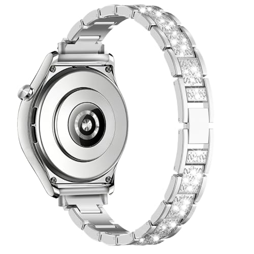 Correa metálica con diamantes delgados 20mm para Garmin Vivoactive miniatura 1