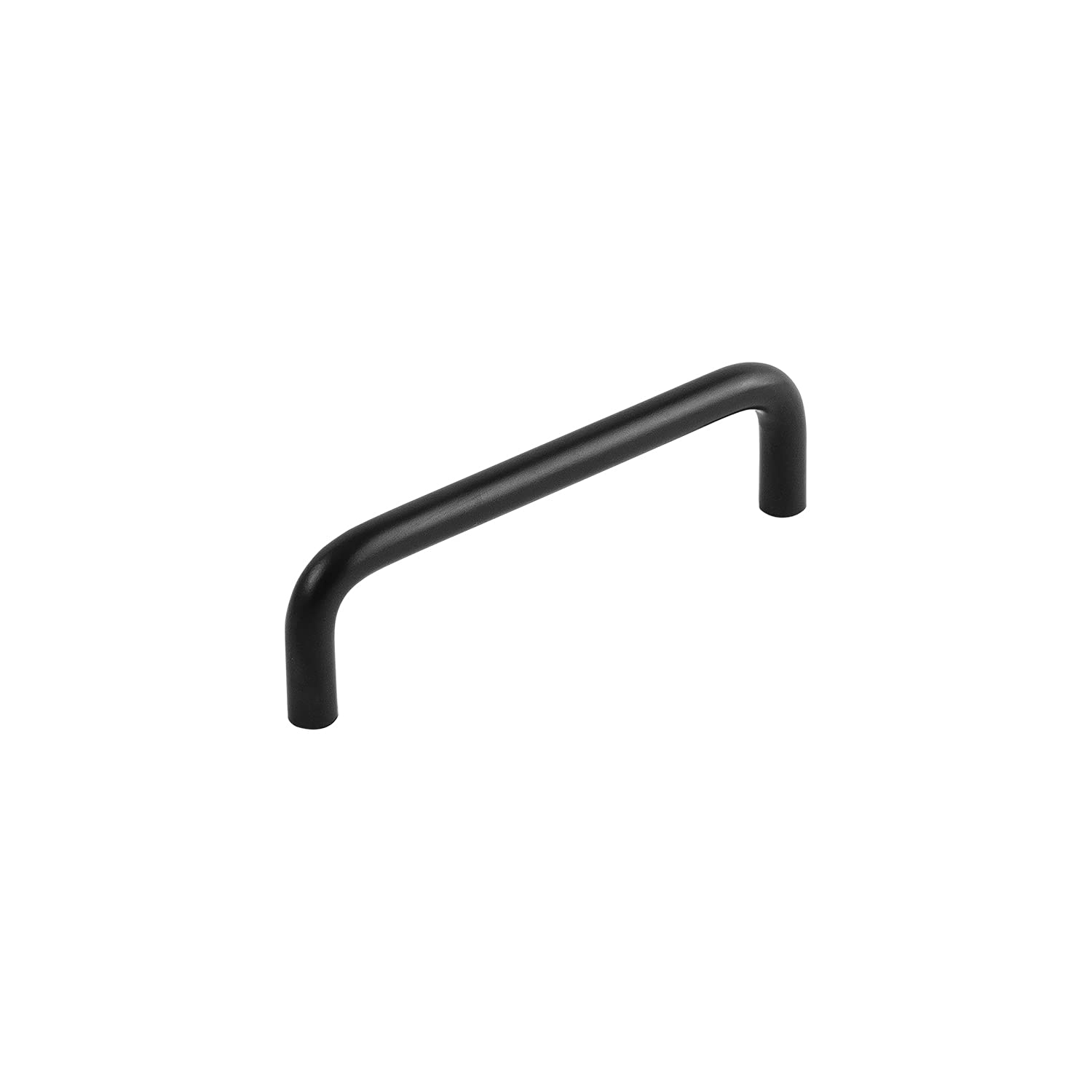 Tirettes de 96 mm noires mates pour poignée de placard de cuisine et tiroir de meuble