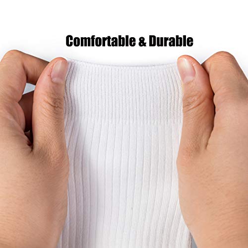 Smithking Comfy Quality Soft Breathable PURE Cotton Socks for Men & Women 6 pack4