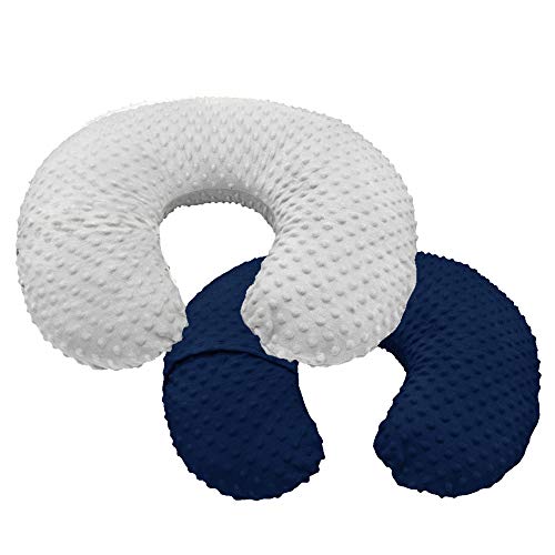 2 Piezas Funda De Almohada Para Lactar,Funda De Almohada Para Bebés Lactantes,Cojines De Lactancia,U Funda Almohada,Suave y Cómoda,No Contiene...