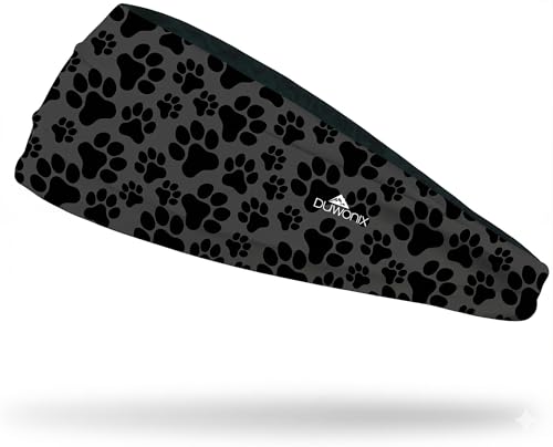 Image of Duwoni Sports Headbands for Men, Moisture Wicking Workout Headband, Sweatband Headbands for Running,Cycling,Football,Yoga,Tennis,Hiking,Hairband for Women and Men