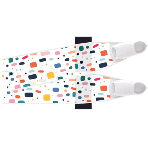 Leaderfins ICT Confetti Fins (Soft Blade Stiffness, EU 45-46 / US 11-12)