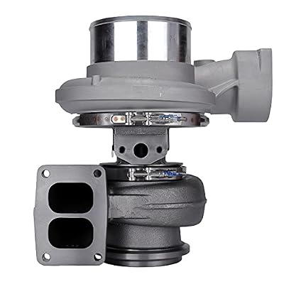 PSRCRBT Pulsar Turbo S480 Turbocharger Upgrade S410SX 80mm Billet Compressor Wheel 1.58A/R Turbine Housing for CAT 3406E C15 Engine