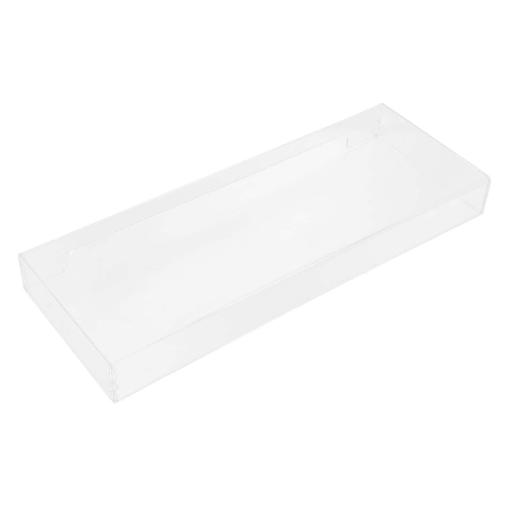 NUOBESTY Acrylic Keyboard Cover Accessory for Standard Keyboards Durable Transparent Removable Washable Design