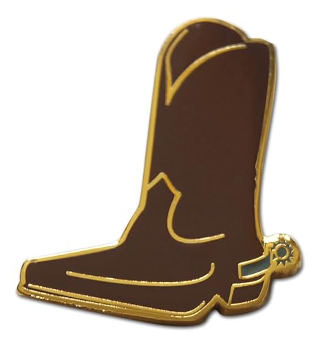 Image of Novel Merk Cowboy & Rancher - Icons Lapel Pin, Hat Pin & Tie Tack Set - with Clutch Back