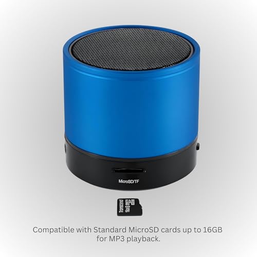 Betron KBS08 Bluetooth Speaker, Wireless, Portable, Mini, Blue - Image 8