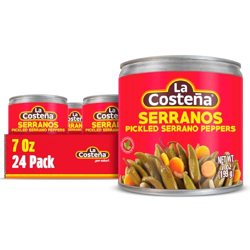 La Costeña Whole Serrano Pepper & Sliced Carrots - Spicy