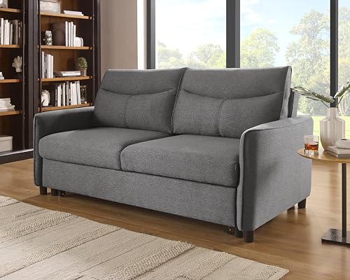 Thsuper SOFABED-5011 75-Inch Queen Size Convertible Sleeper Sofa Bed, Comfortable Pull-Out Futon Loveseat, Full Love Seat For Rv Small Spaces thumb #2