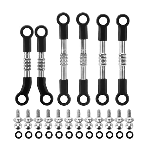 INJORA Adjustable Stainless Steel Links Set for Losi Micro-B/Micro-T
