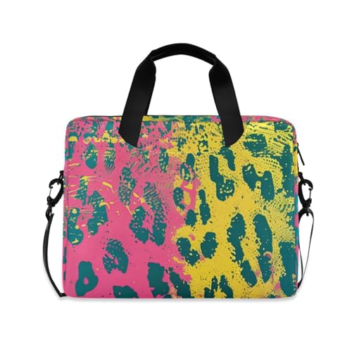Funda para laptop 15.6 pulgadas con estampado leopardo