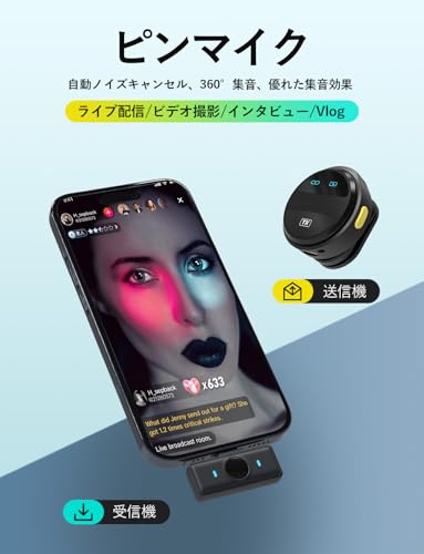 Eawal ピンマイク の商品画像 1