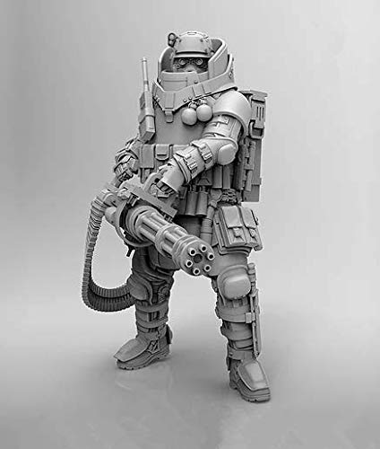 Figuras modelo de resina 1/24 sin ensamblar miniatura 1