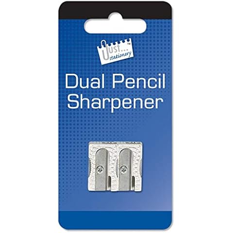 Just Stationery Dual Hole Metal Sharpener Cover